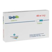 Цефікс капсули 400 мг №5