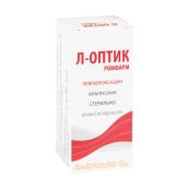 Л-оптік Ромфарм краплі очні розчин флакон 5 мг/мл
