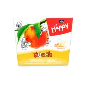 Платочки бумажные универсальные персик Bella Baby Happy №40+40
