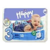 Підгузники дитячі гігієнічні Bella Baby Happy Midi 5-9 кг №13
