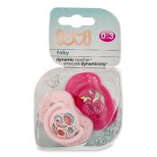 Пустушка Canpol 22/841 силіконова динамічна 0-3 міс для дівчаток №2