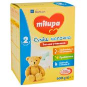 Смесь молочная Milupa 2 от 6 до 12 месяцев 600 г