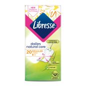 Прокладки жіночі гігієнічні Libresse Natural care pantyliners normal 1 крапля №20