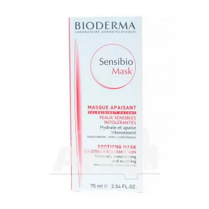 Зволожуюча заспокійлива маска Bioderma Sensibio для чутливої шкіри 75 мл