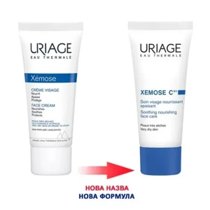 Крем для лица Uriage Xemose C8+ успокаивающий питательный уход для очень сухой кожи 40 мл