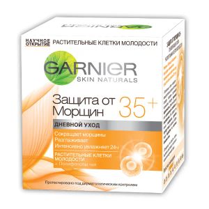 Нічний крем для обличчя Garnier Skin Naturals Захист від зморшок 35 + 50 мл