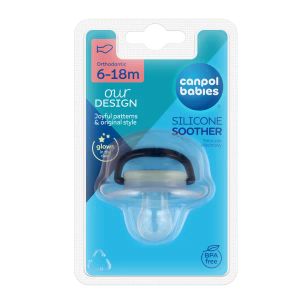 Пустышка Canpol Babies 22/501 6-18 м силиконовая анатомическая