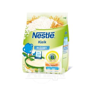 Каша сухая быстрорастворимая безмолочная Nestle рисовая с бифидобактериями витаминизированая для детей от 4 месяцев 160 г