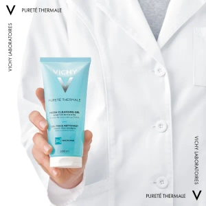 VICHY  Пюрте Термаль, освежающий очищающий гель для всех типов кожи, даже чувствительной, 200 мл