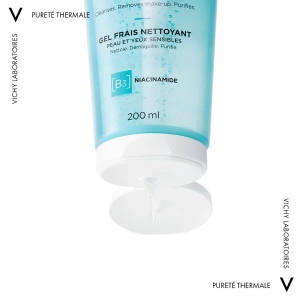VICHY  Пюрте Термаль, освежающий очищающий гель для всех типов кожи, даже чувствительной, 200 мл