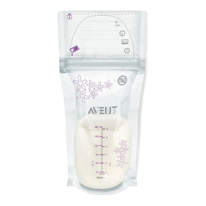 Пакети для зберігання грудного молока Avent scf603/25 180 мл №25