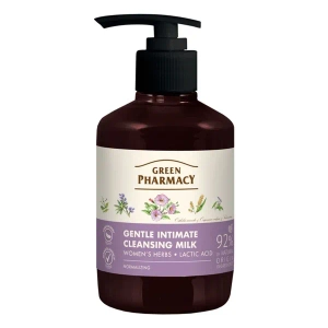 Нежное молочко для интимной гигиены Green Pharmacy Женские травы нормализирующие 370 мл