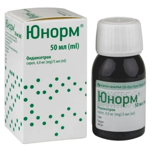Юнорм сироп 4 мг/ 5 мл флакон 50 мл