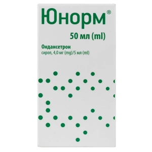 Юнорм сироп 4 мг/ 5 мл флакон 50 мл