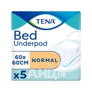 Пеленки для младенцев Tena Bed Underpad Normal 60х60 см №5
