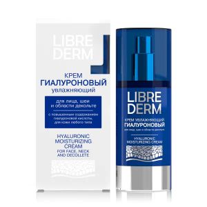 Гиалуроновый крем для лица, шеи и области декольте Librederm увлажняющий 50 мл