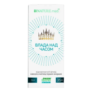Крем-флюид Nature.med Anti Age Власть над временем Timelessness 35+ вокруг глаз 15 мл