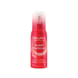 Гель-змазка Dolphi Sweet Pleasure з ароматом полуниці 100 мл