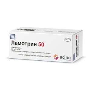 Ламотрин 50 таблетки 50 мг блистер №60