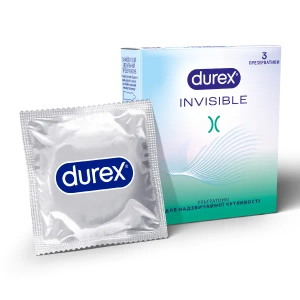 Презервативы Durex invisible №3