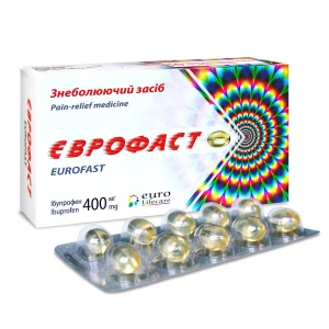 Еврофаст капсулы 400 мг блистер №10