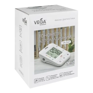Автоматический тонометр VEGA VA-340