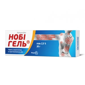 Ноби гель 2,5 % туба 30 г