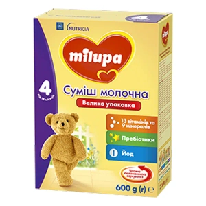 Дитяча суха молочна суміш Milupa 4 600 г