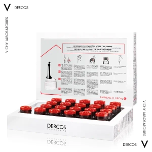 Засіб проти випадіння волосся Vichy Dercos Aminexil Clinical 5 комплексної дії для жінок 21 х 6 мл