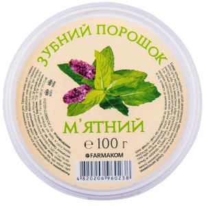 Зубний порошок М'ятний банка 100 г
