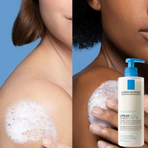 Очищающий крем-гель La Roche Posay Липикар Синдет AП+ для очень сухой, склонной к атопии коже лица и тела младенцев, детей и взрослых 400мл