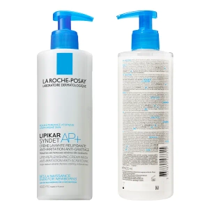 Очищающий крем-гель La Roche Posay Липикар Синдет AП+ для очень сухой, склонной к атопии коже лица и тела младенцев, детей и взрослых 400мл