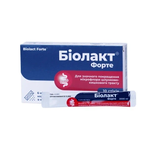 Биолакт Форте порошок 3000 мг в стиках №10