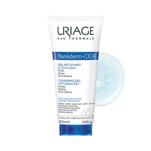 Очищающий цика-гель для тела Uriage Bariederm Cleansing Cica-Gel Cu-Zn для сухой и атопичной кожи 200 мл