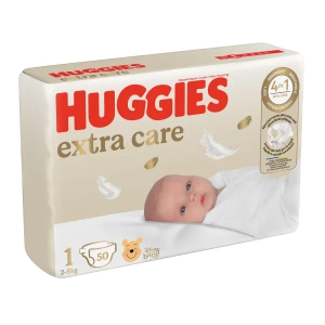 Підгузки дитячі гігієнічні Huggies Extra Care (Elite Soft) розмір 1 №50