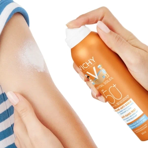 VICHY Солнцезащитный детский аэрозоль с технологией «АНТИ-ПЕСОК» SPF50+