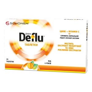 Дефлю таблетки №20