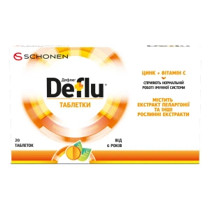 Дефлю таблетки №20