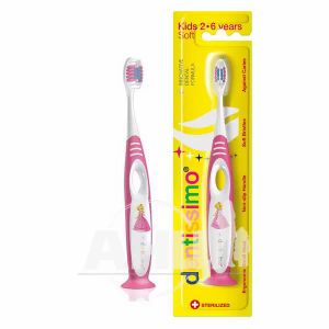 Зубная щетка Dentissimo Kids мягкая щетина