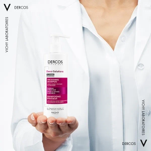VICHY Деркос Денси Солюшнз, шампунь для восстановления густоти и объема тонких и ослабленных волос, 250 мл