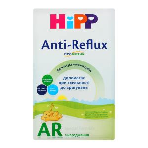 Детская сухая молочная смесь HiPP Anti-Reflux с рождения 300 г