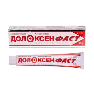 Долоксен фаст мазь 61,1 мг/г туба 50 г