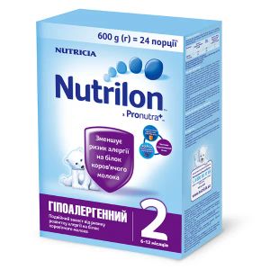Смесь сухая молочная Nutrilon 2 Гипоаллергенная 600 г