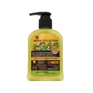 Восстанавливающий бальзам-эксперт Green collection для ног идеально гладкие пяточки 120 мл