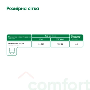 Корсет лечебно-профилактический MedTextile 3028 облегченный пояснично-крестцовый 25 см размер L/XL