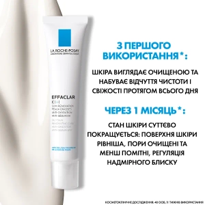 Средство восстанавливающее La Roche Posay Effaclar К+ для комбинированной и склонной к жироности кожи лица 40 мл