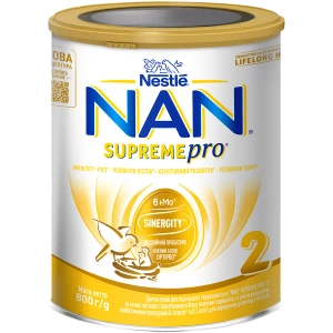 Сухая молочная смесь Nestle NAN 2 SupremePro с 6 месяцев 800 г