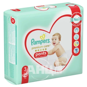 Подгузники-трусики Pampers Premium Care Pants 3 6-11 №28