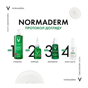 Гель Vichy Normaderm Intensive Purifying Cleanser для глубокого очищения жирной, склонной к недостаткам кожи лица и тела 400 мл