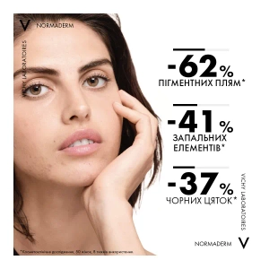 Флюїд Vichy Normaderm Phytosolution подвійної дії для проблемної шкіри обличчя 50 мл